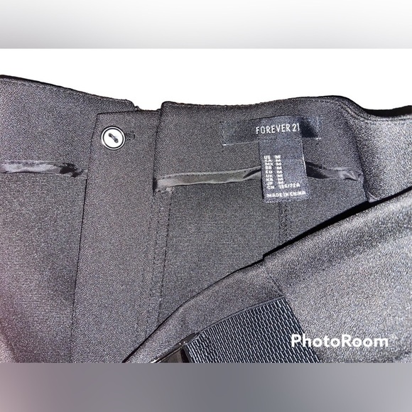 3 for $15 🎃 Forever 21 Womens Juniors Size Medium Black Miniskirt - Picture 8 of 10